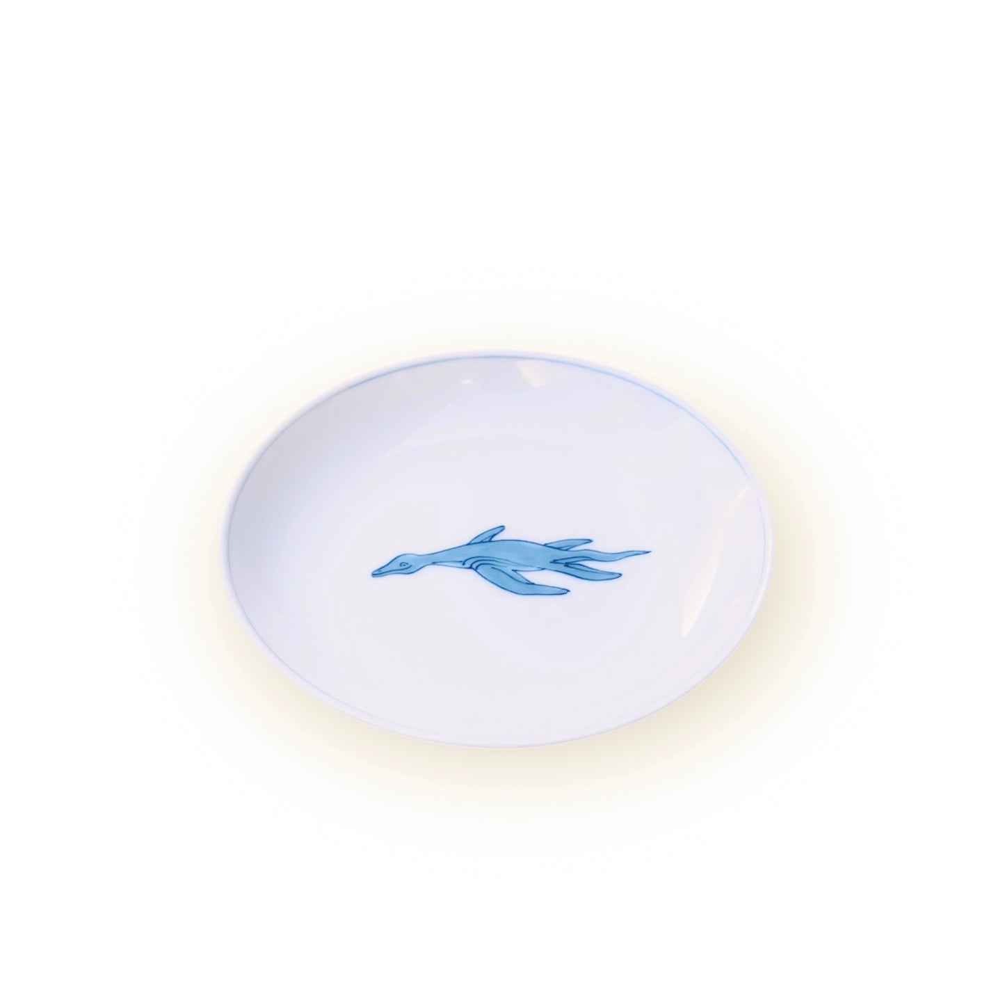 Dinosaur Sauce Plate - Round