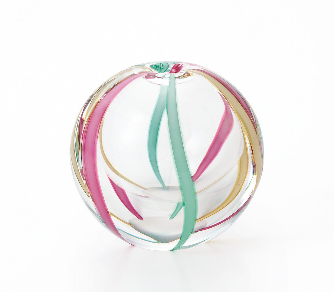 Iro Temari Glass Bud Vases