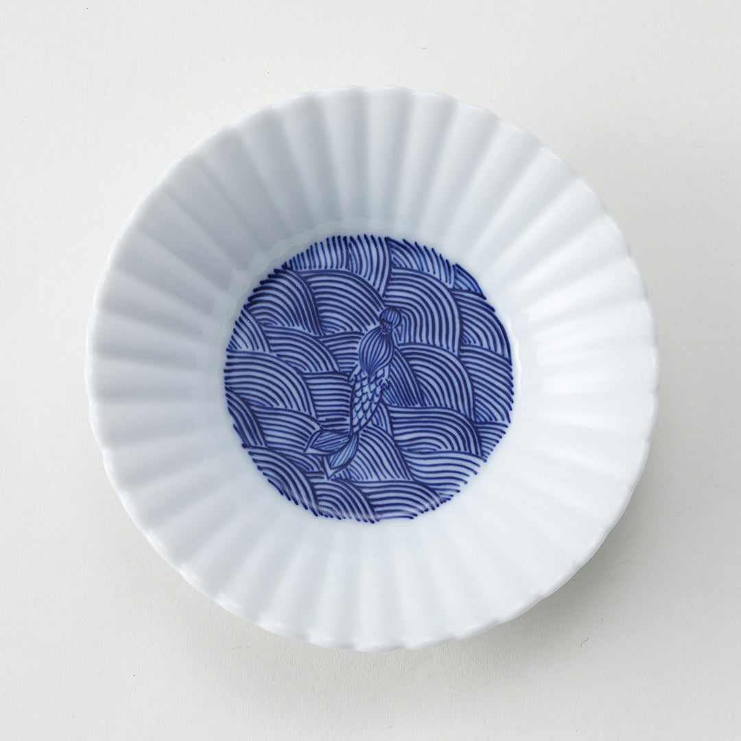 Hidden Image Sauce Plate - Flora