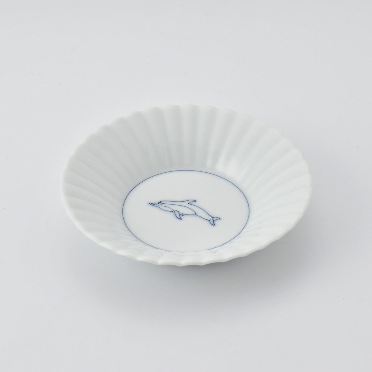 Whale Sauce Plate - Flora