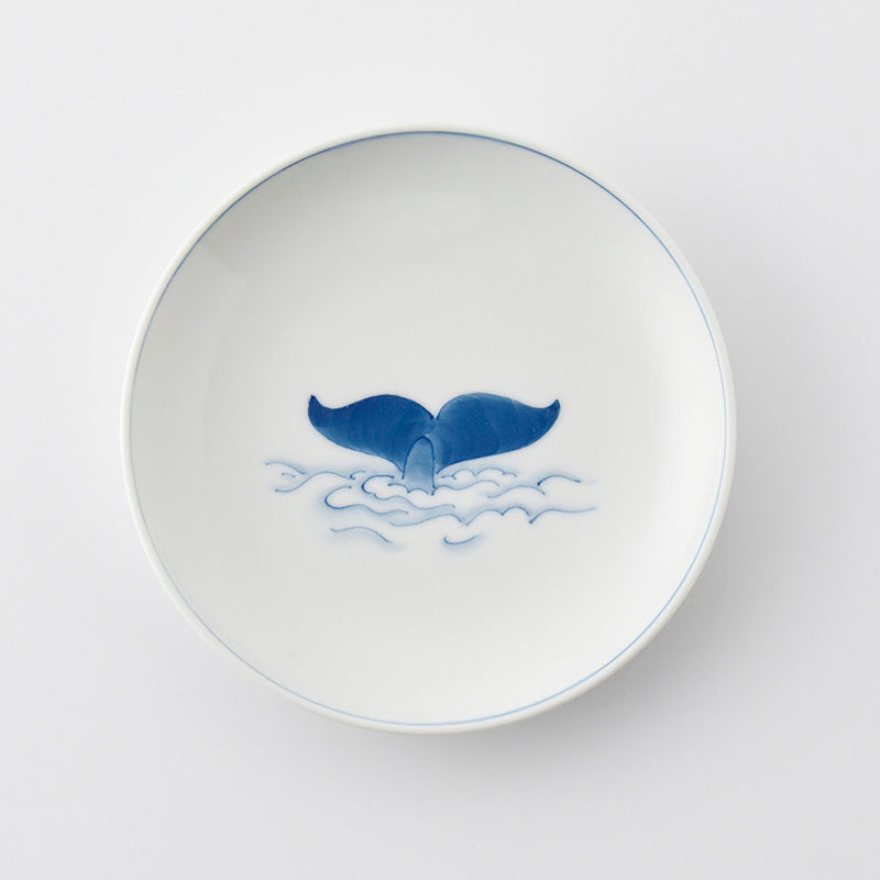 Whale Small Plate Round