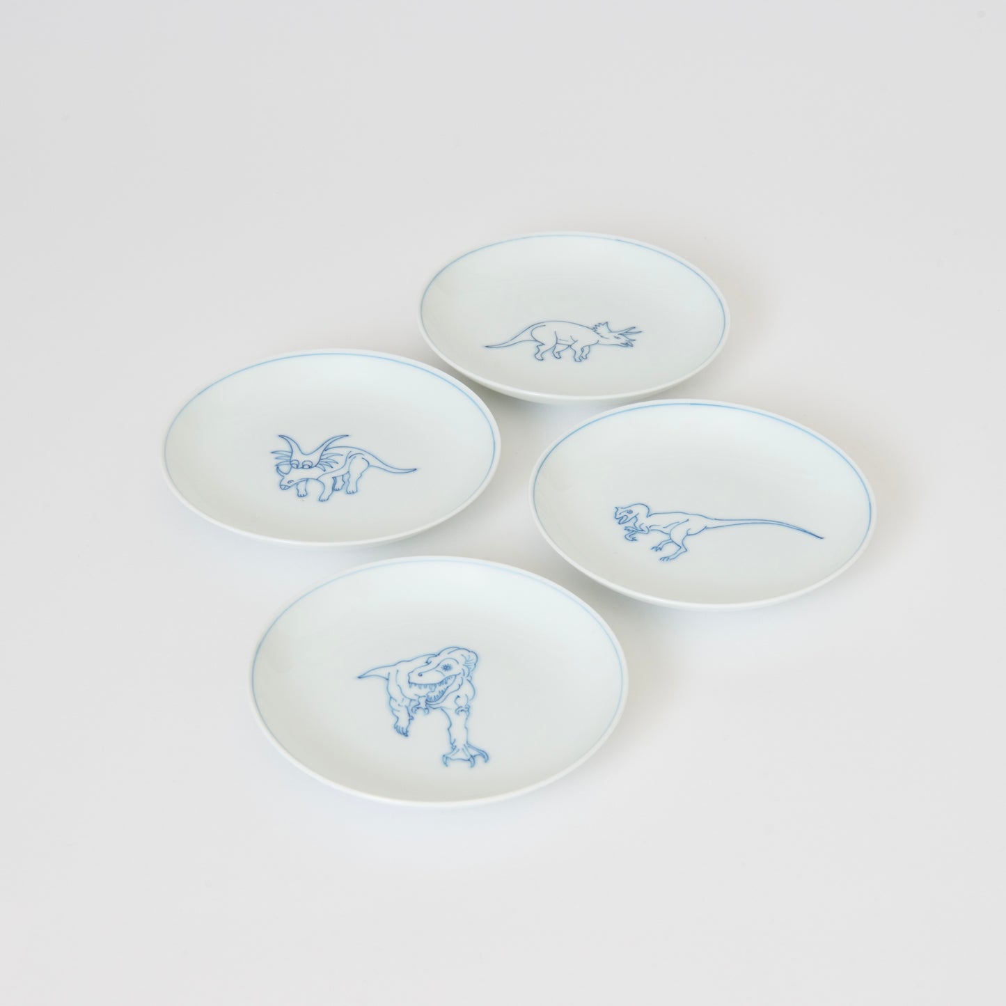 Dinosaur Sauce Plate - Round