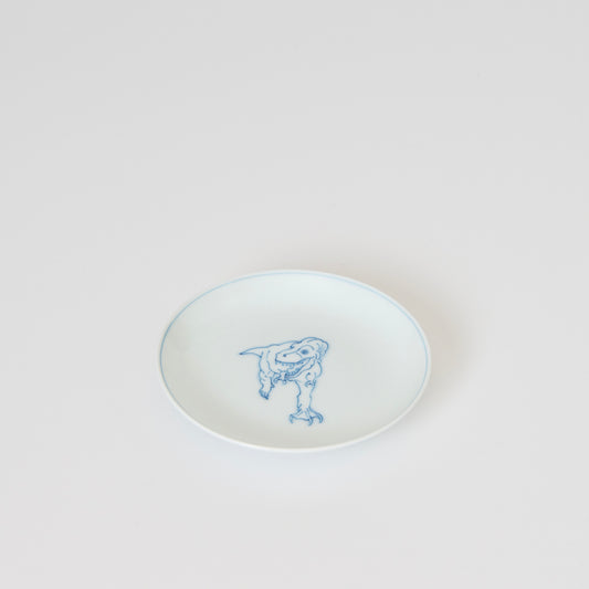 Dinosaur Sauce Plate - Round