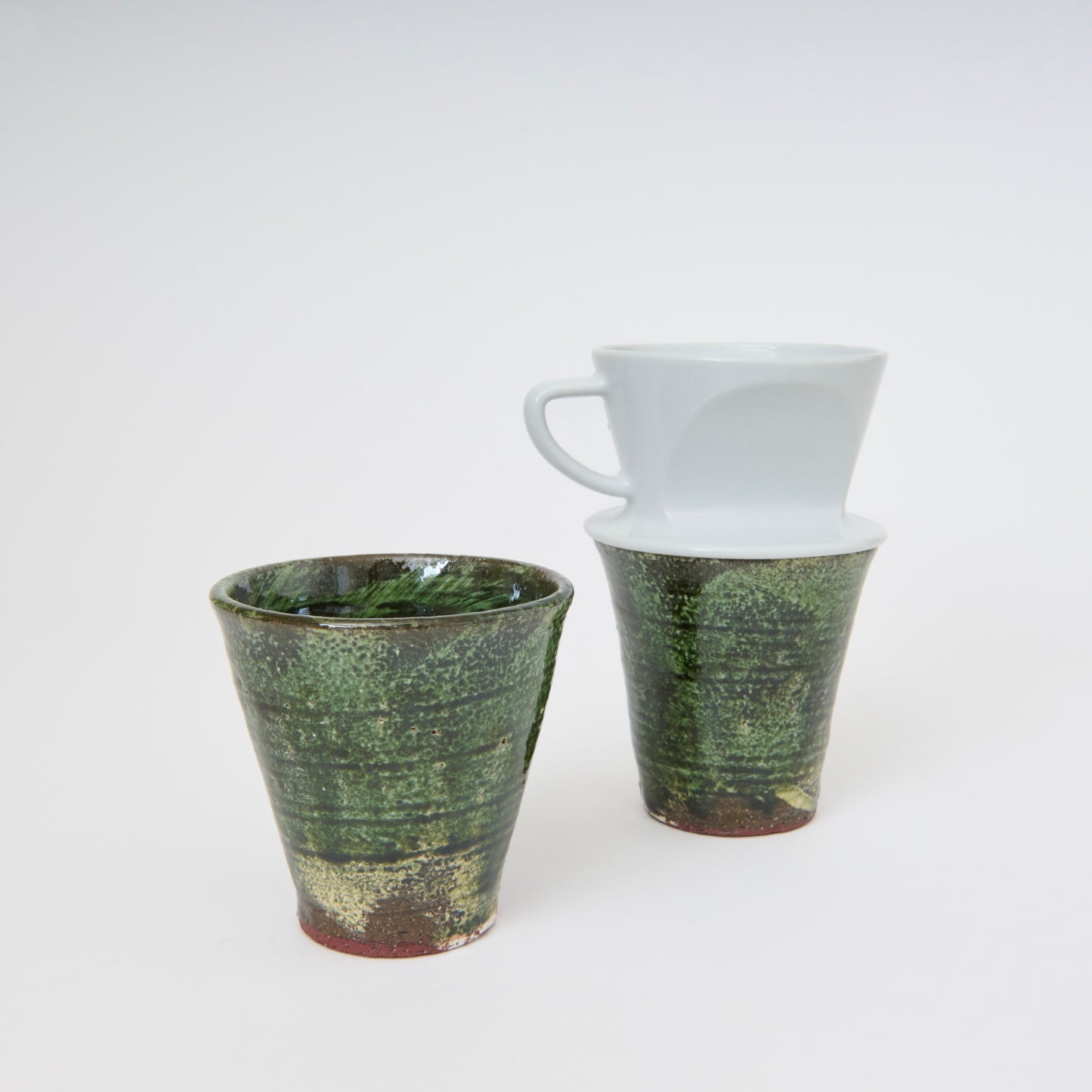 Green Glaze Tumbler