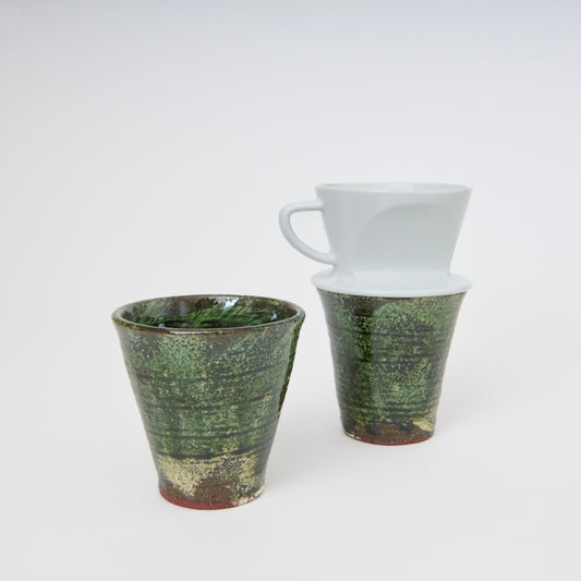 Green Glaze Tumbler