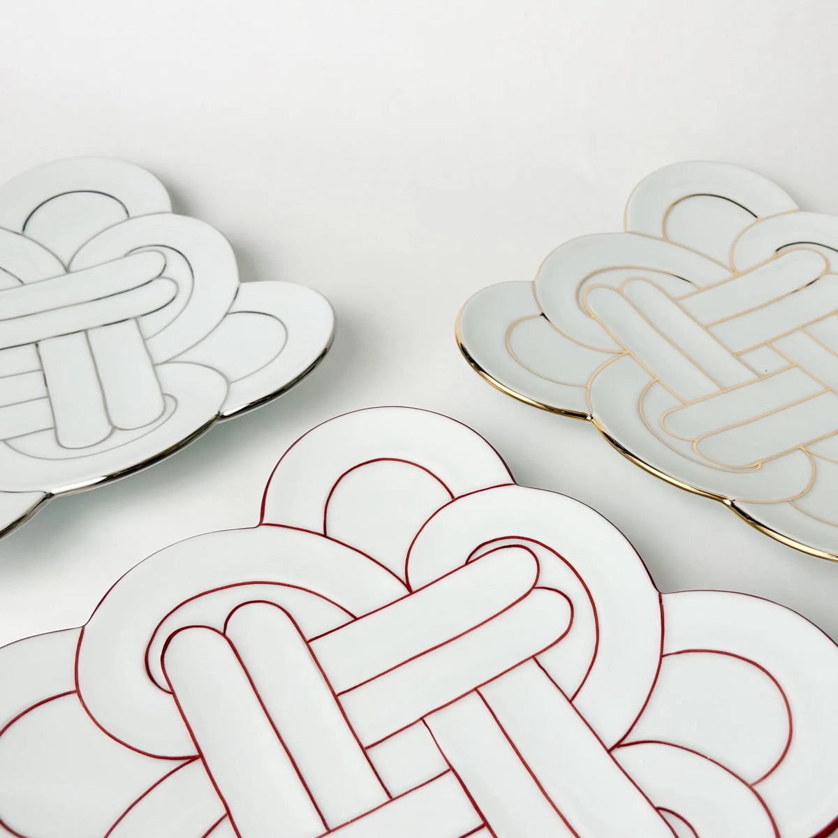 Lucky Knot Large Plate