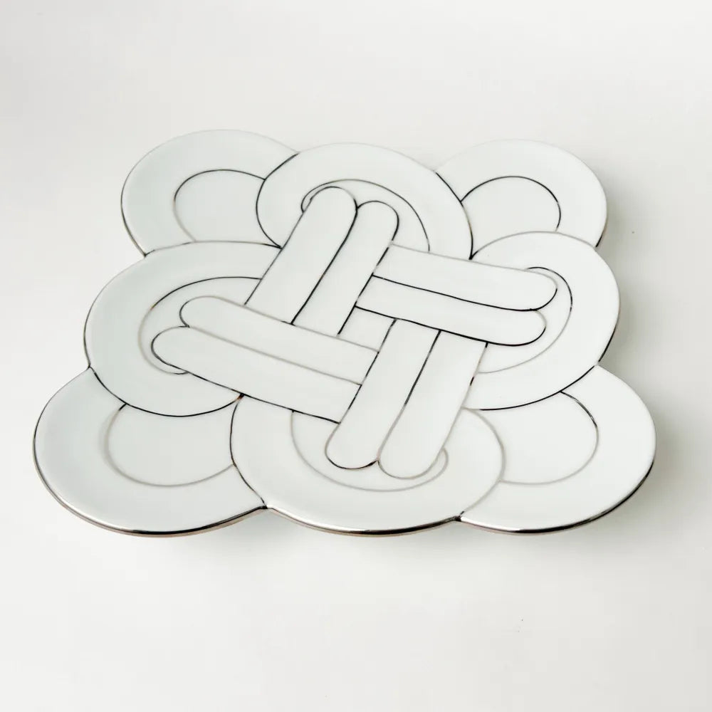 Lucky Knot Large Plate