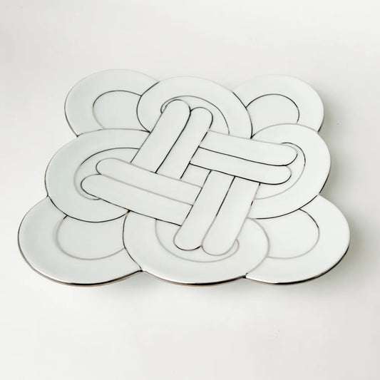 Lucky Knot Large Plate