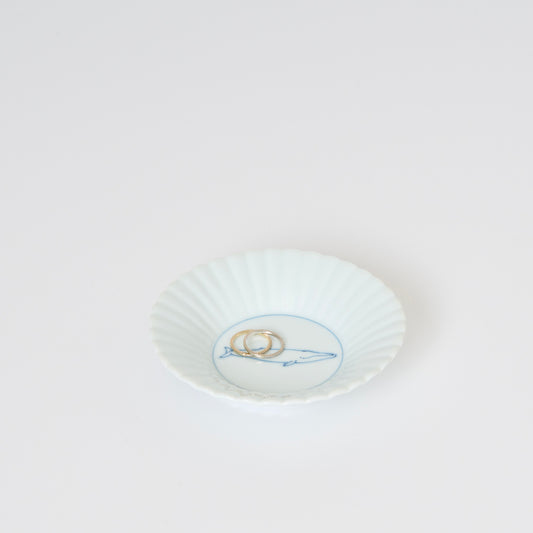 Whale Sauce Plate - Flora