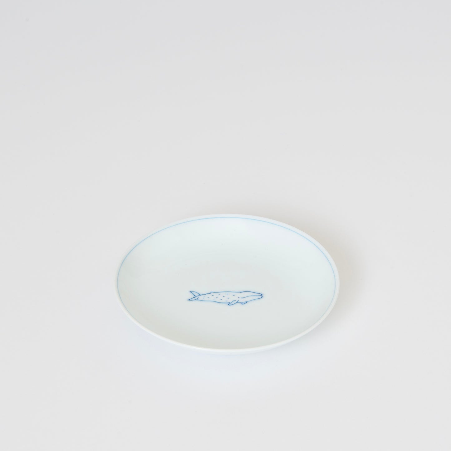 Whale Sauce Plate - Round