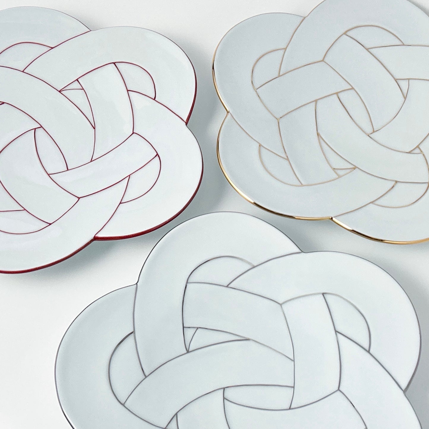 Plum Knot Serving Plate