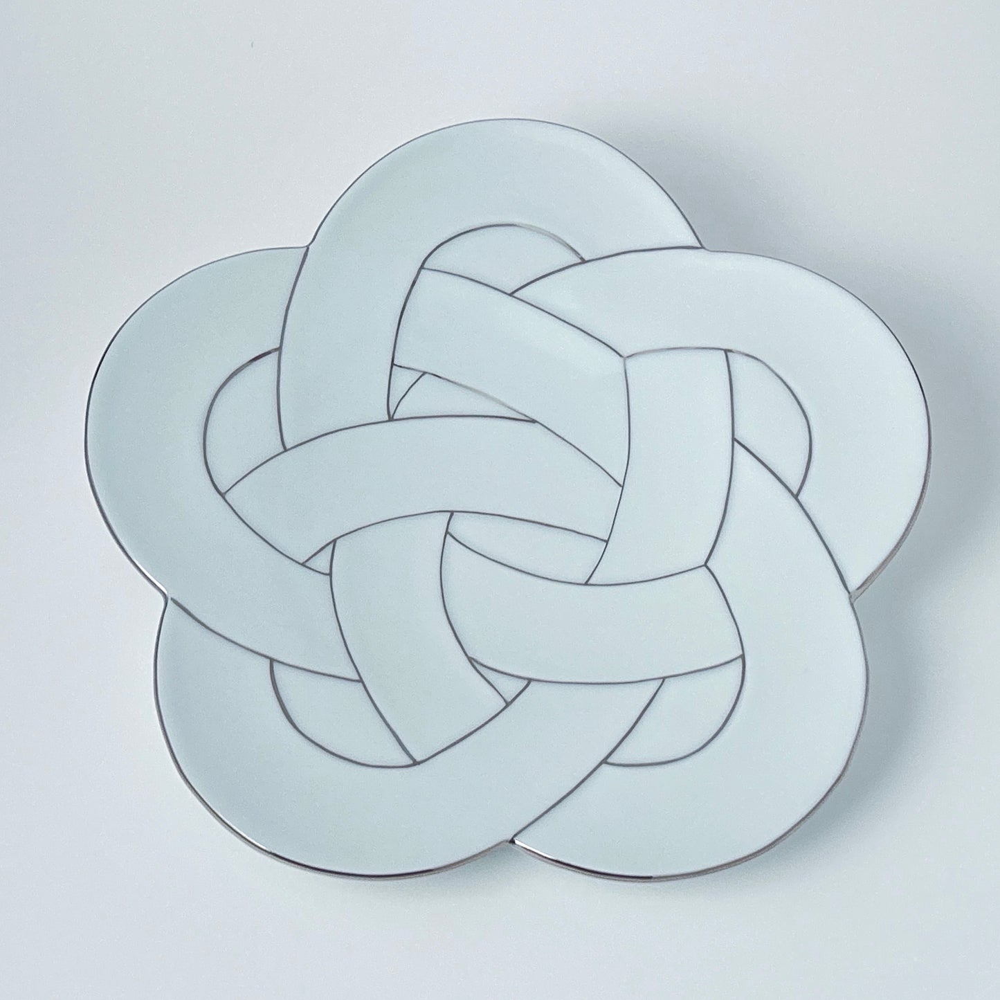 Plum Knot Serving Plate
