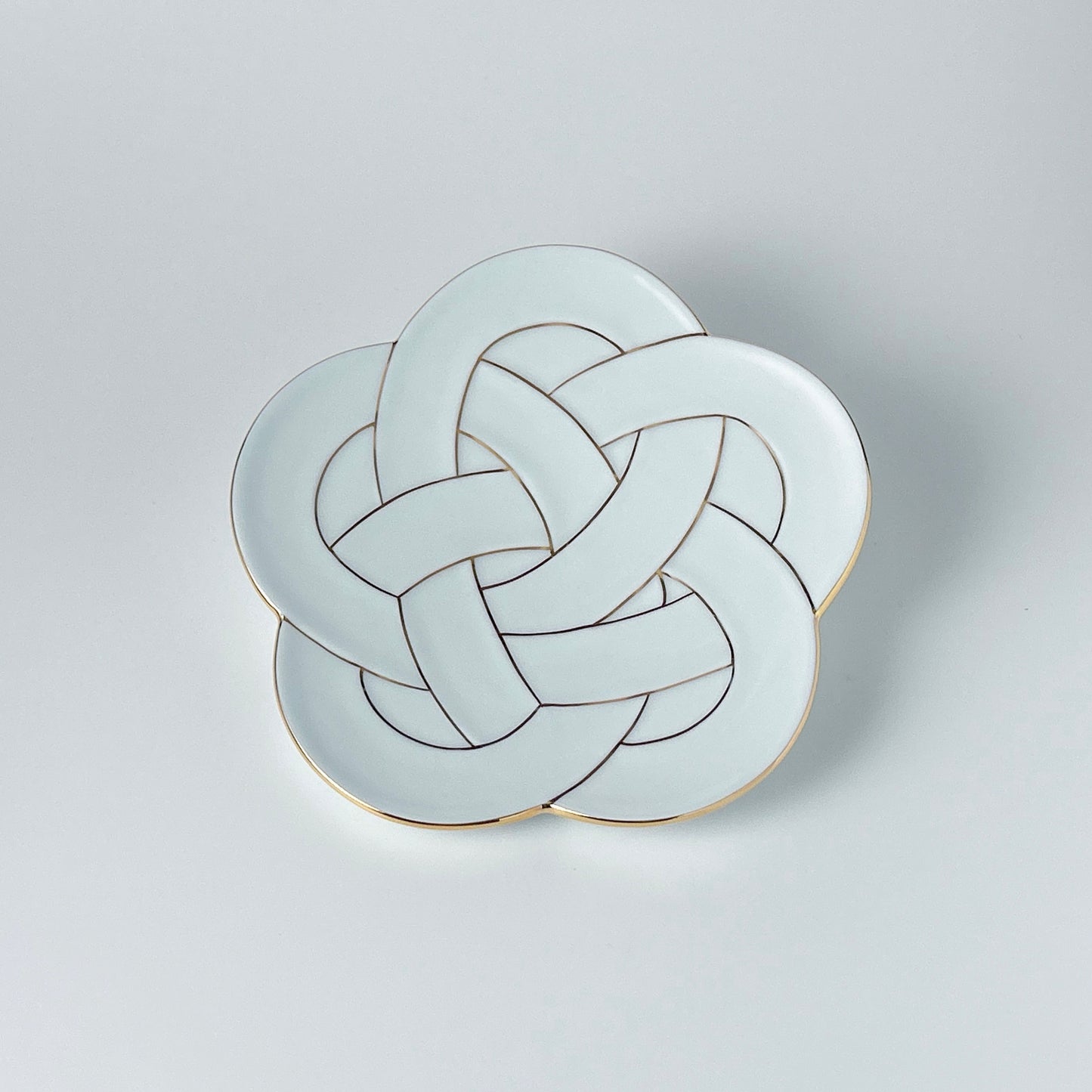 Plum Knot Large Plate