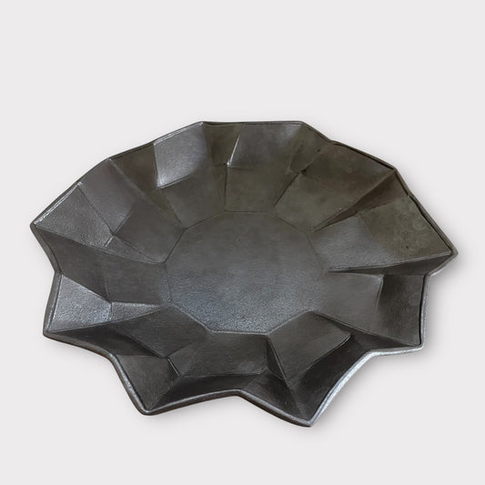 Blackware Origami Plate