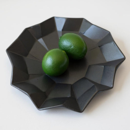 Blackware Origami Plate