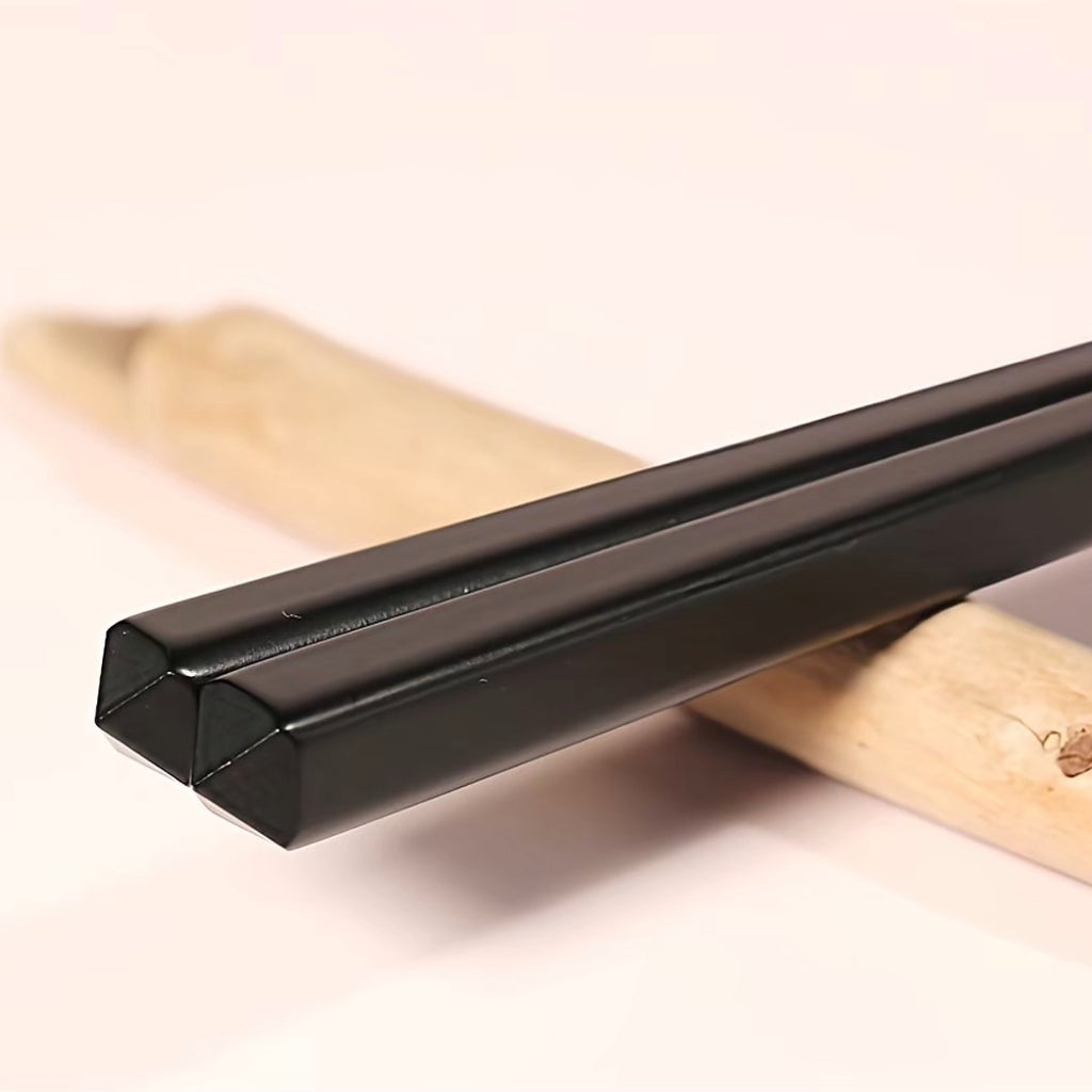 Diamond Cut Bamboo Chopsticks - Large