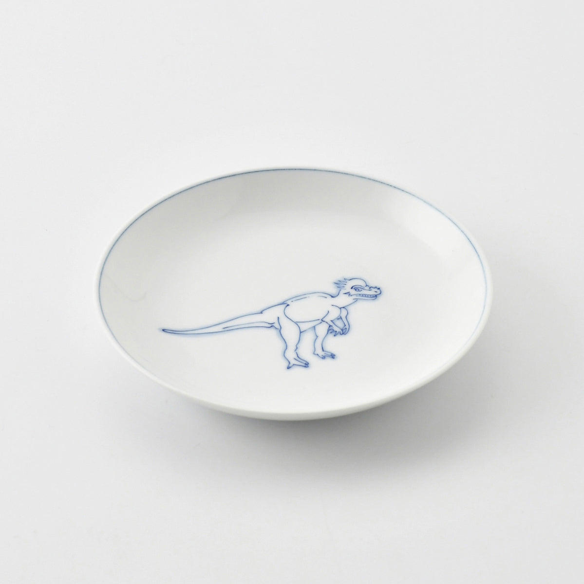 Dinosaur Sauce Plate - Round