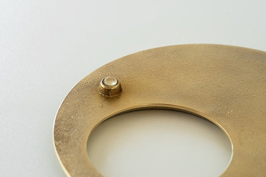 Futagami Brass Trivet - Moon