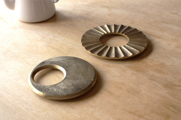 Futagami Brass Trivet - Sun