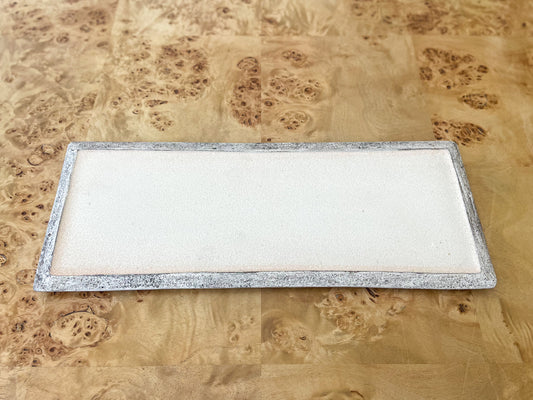 Arasabi White Rectangular Plate