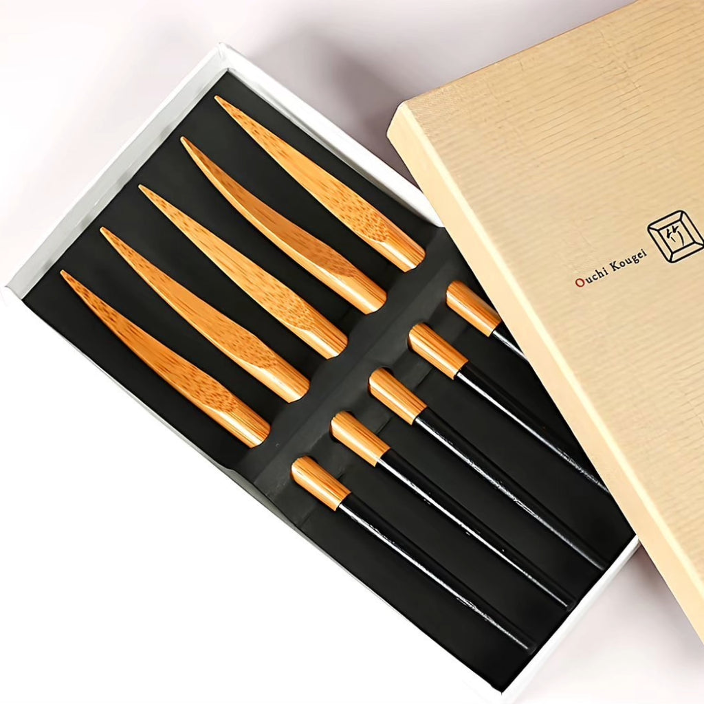 Bamboo Dessert Pick - Set of 5