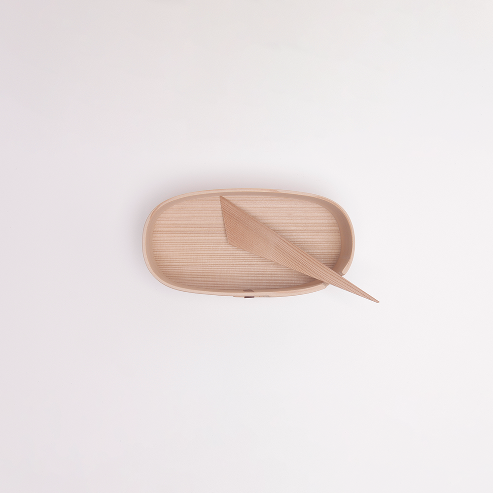 Magewa Cedar Butter Dish - Oval