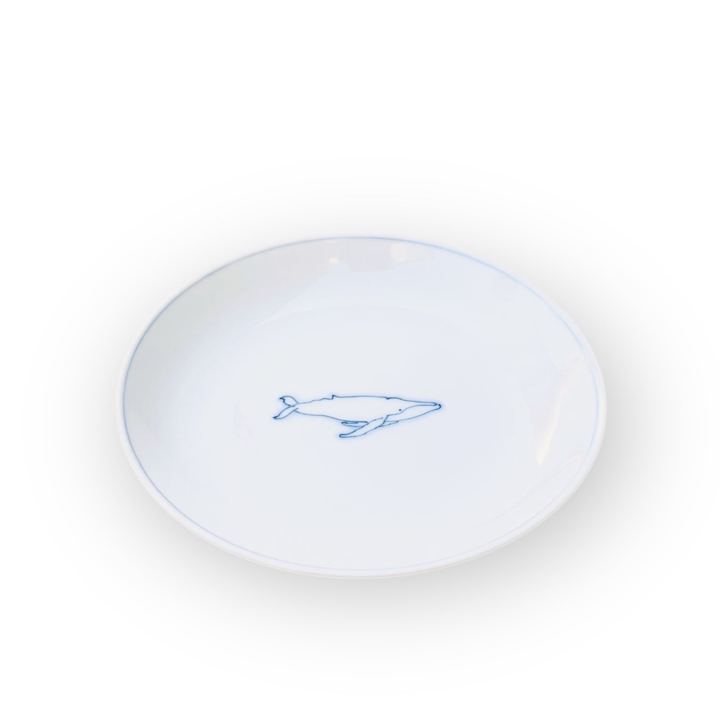 Whale Sauce Plate - Round