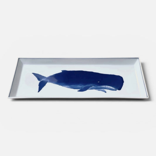 Sperm Whale Rectangle Platter