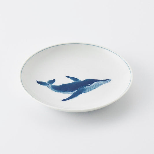 Whale Small Plate Round