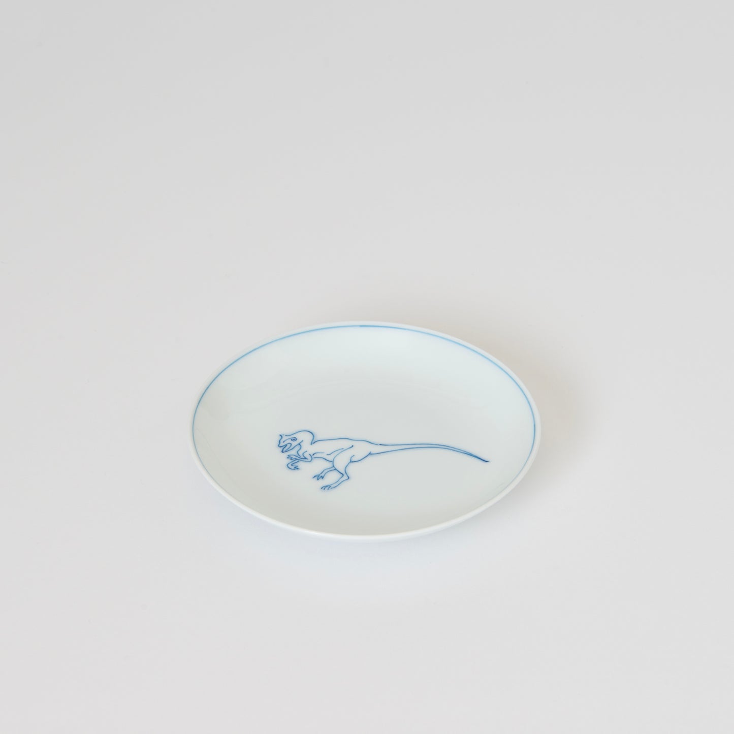 Dinosaur Sauce Plate - Round