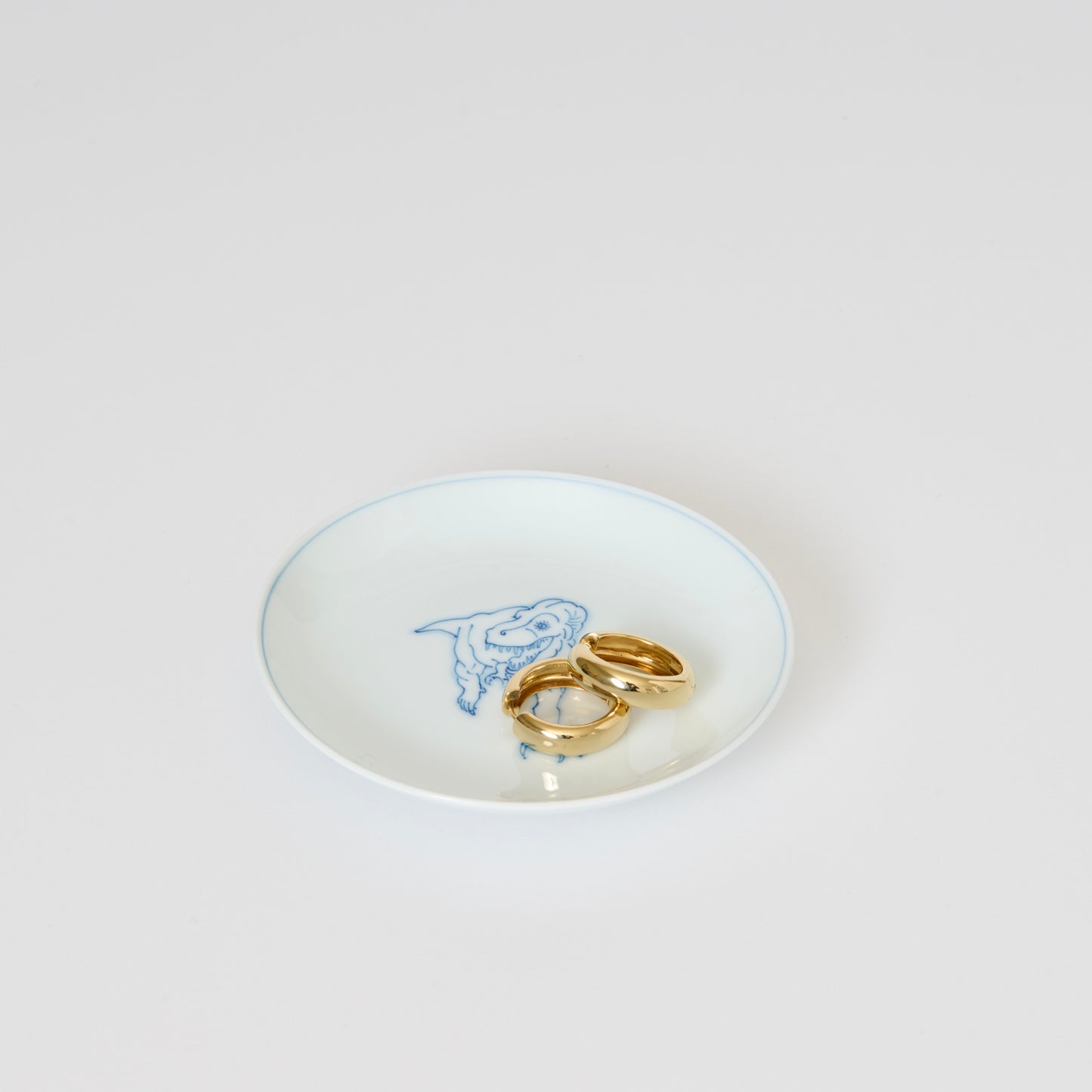 Dinosaur Sauce Plate - Round