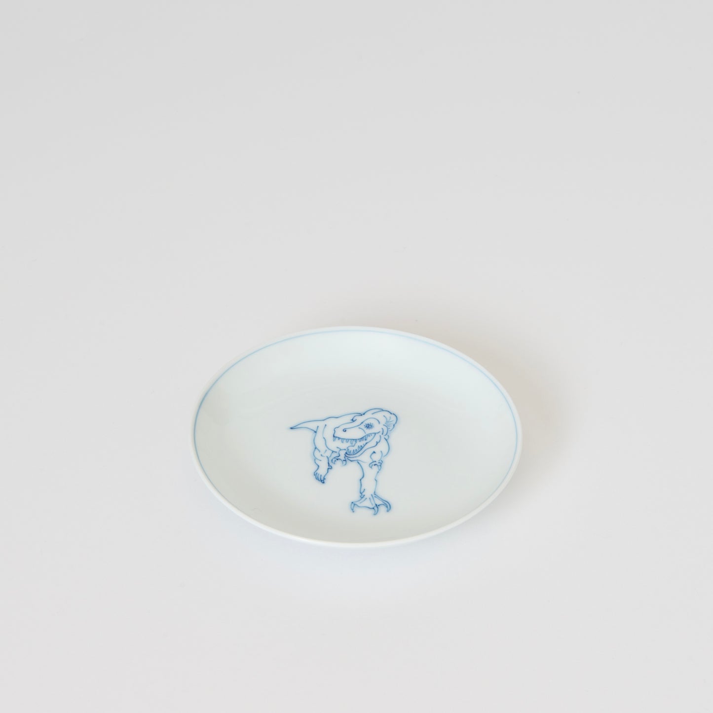 Dinosaur Sauce Plate - Round