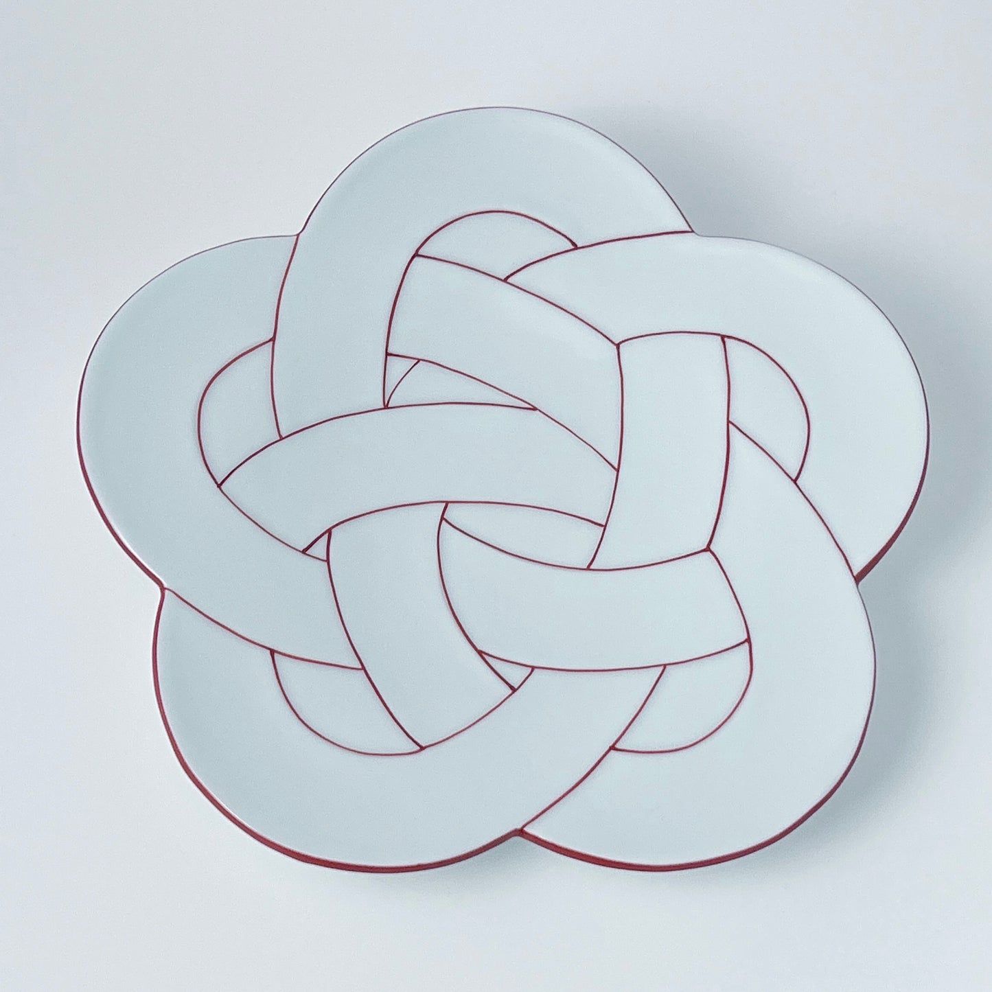 Plum Knot Serving Plate