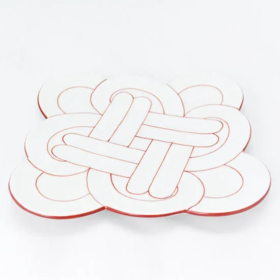 Lucky Knot Large Plate