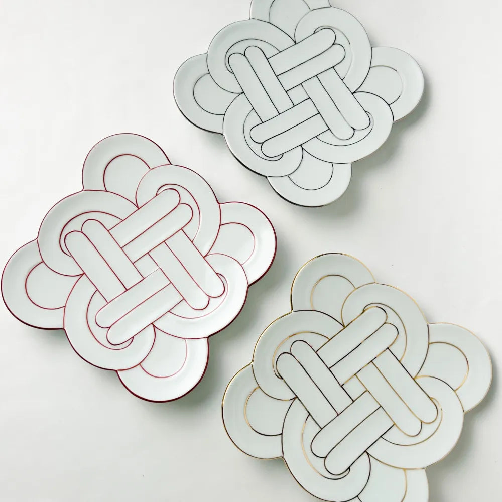 Lucky Knot Serving Plate