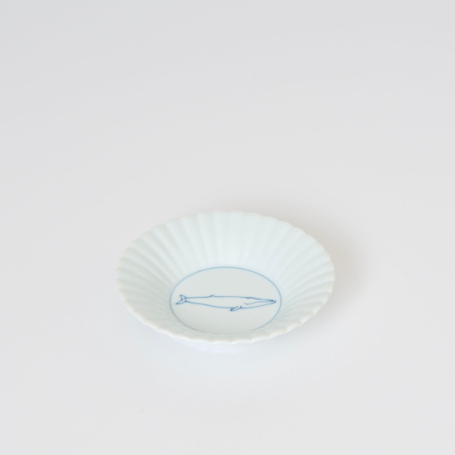 Whale Sauce Plate - Flora