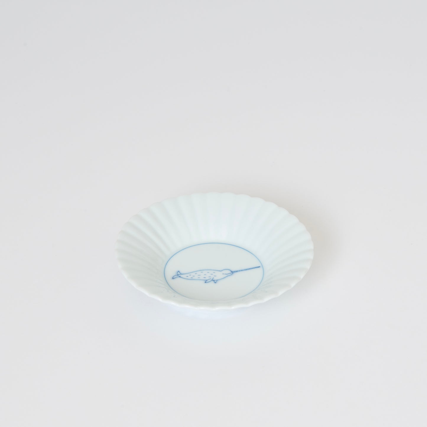 Whale Sauce Plate - Flora