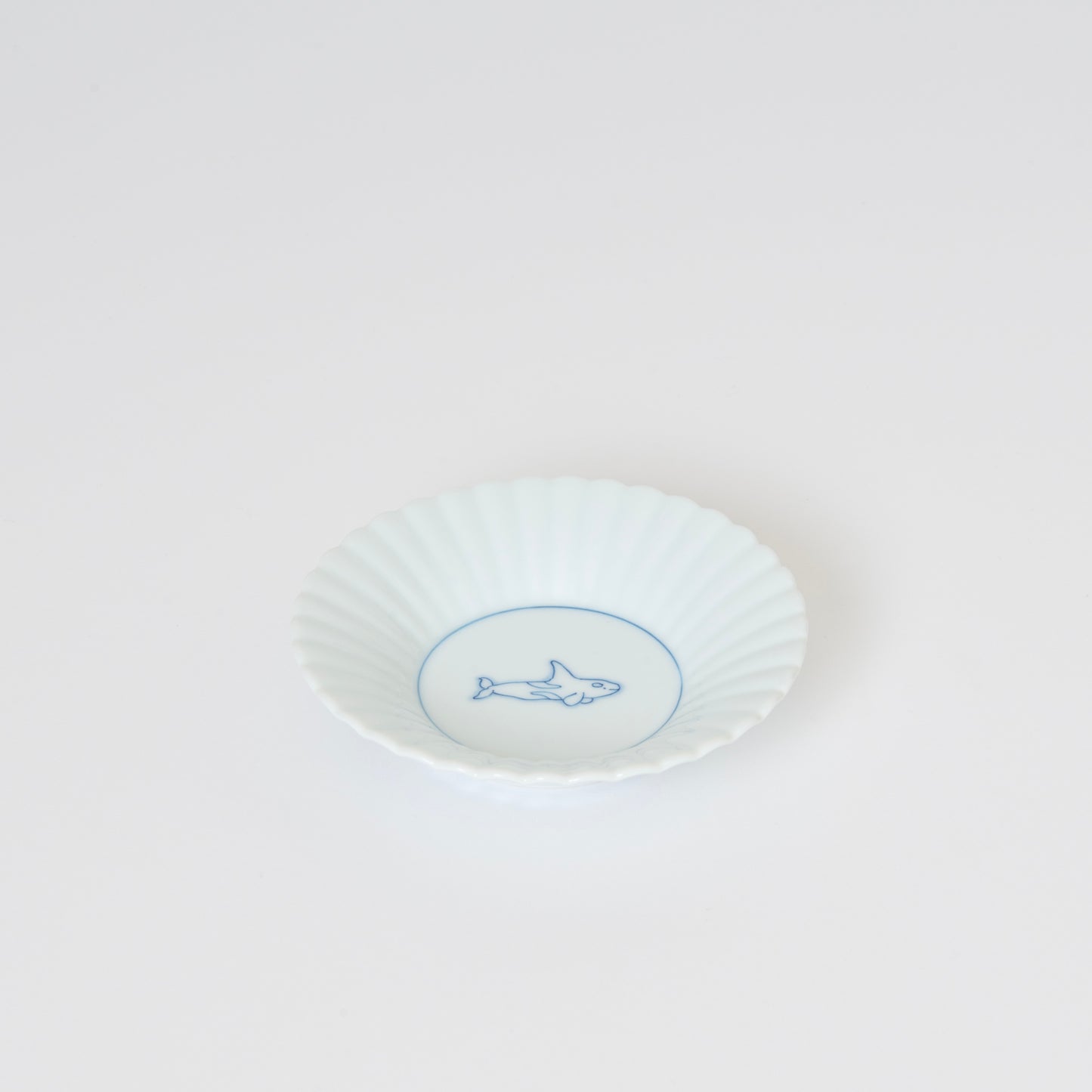 Whale Sauce Plate - Flora