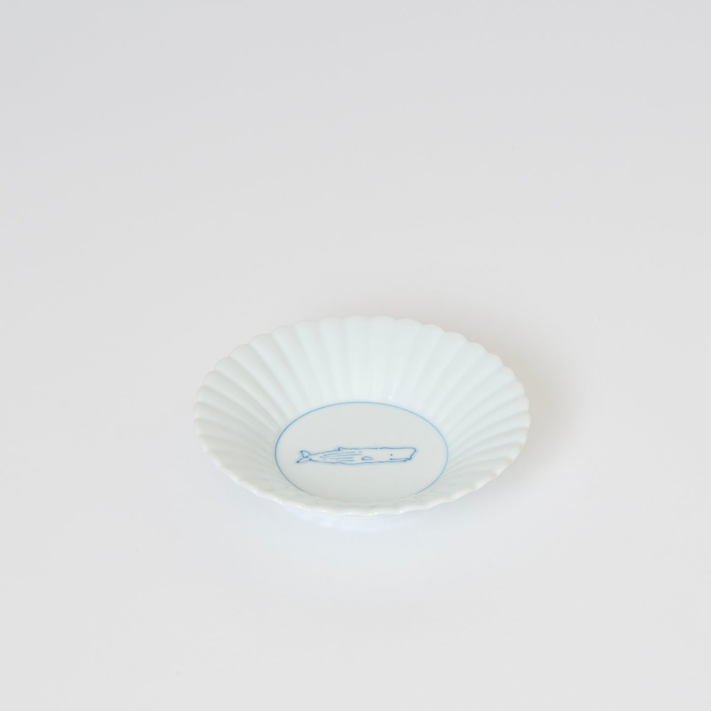 Whale Sauce Plate - Flora